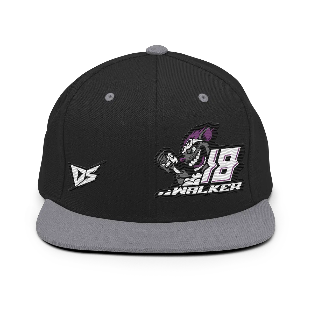 'Rat Attack' Dirt Oval Rc Racing Custom Embroidered Snapback Cap V2 6