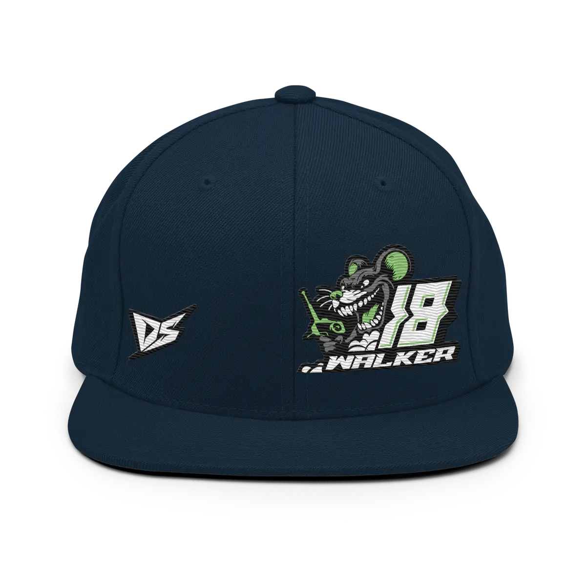 'Ready To Race' Dirt Oval Rc Racing Custom Embroidered Snapback Hat Cap V3 5