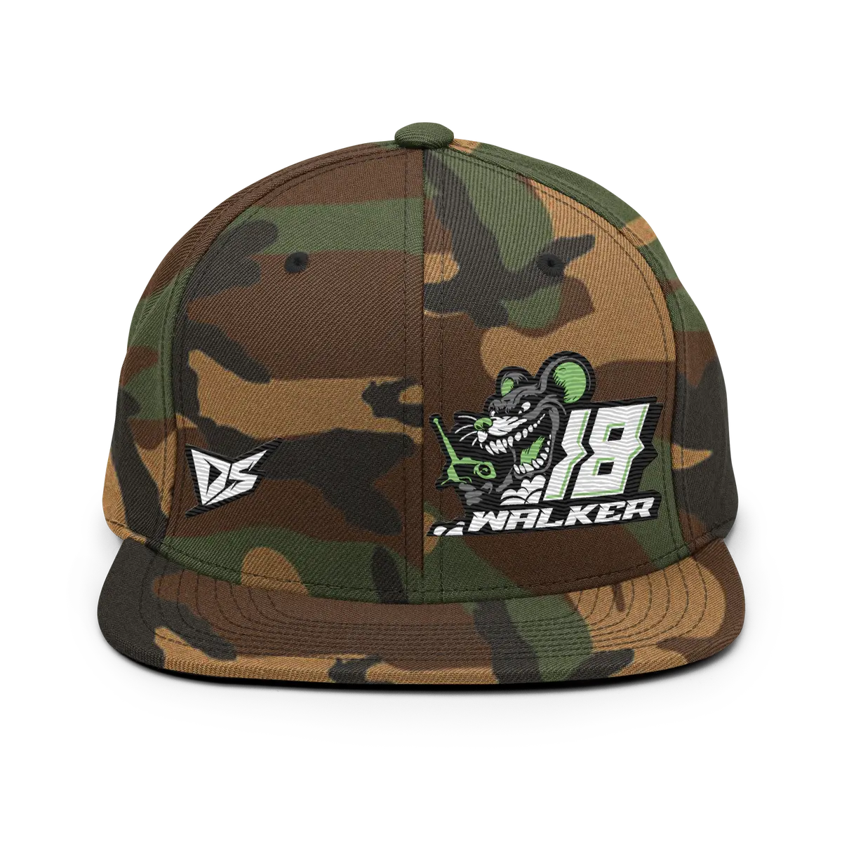 'Ready To Race' Dirt Oval Rc Racing Custom Embroidered Snapback Hat Cap V3 13