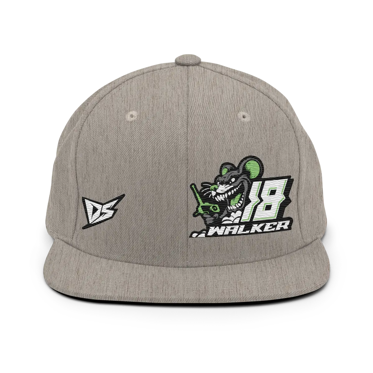 'Ready To Race' Dirt Oval Rc Racing Custom Embroidered Snapback Hat Cap V3 19