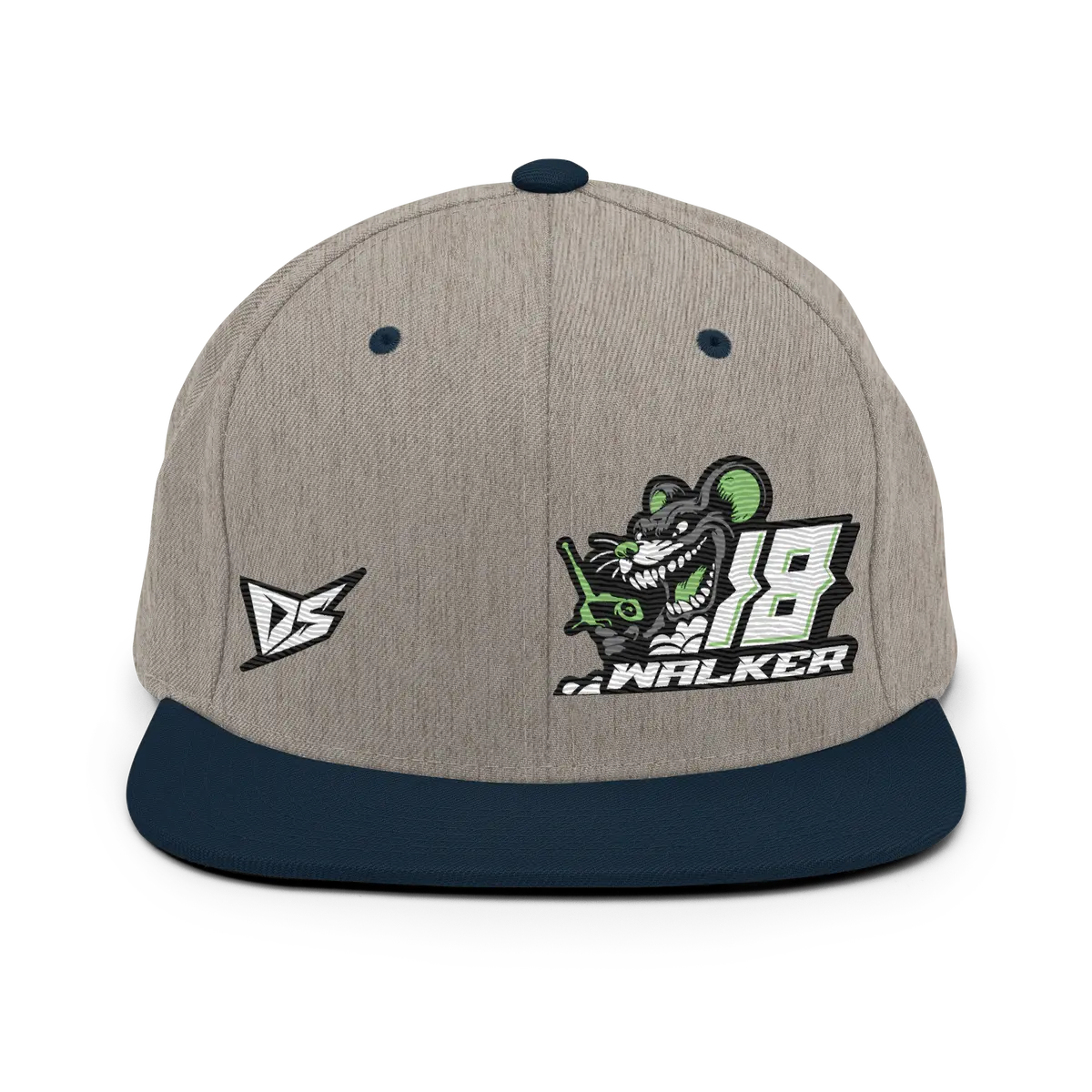 'Ready To Race' Dirt Oval Rc Racing Custom Embroidered Snapback Hat Cap V3 17
