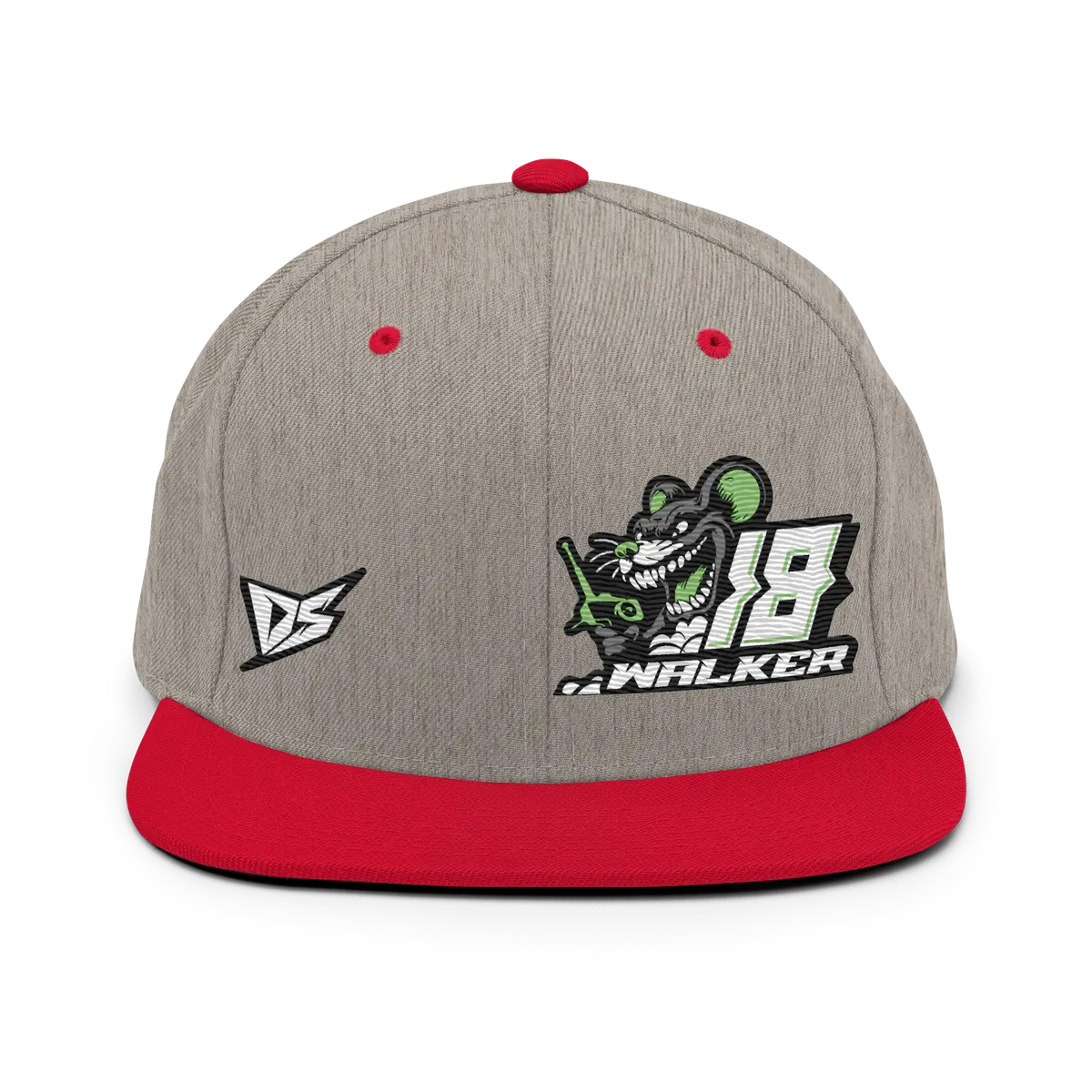 'Ready To Race' Dirt Oval Rc Racing Custom Embroidered Snapback Hat Cap V3 18