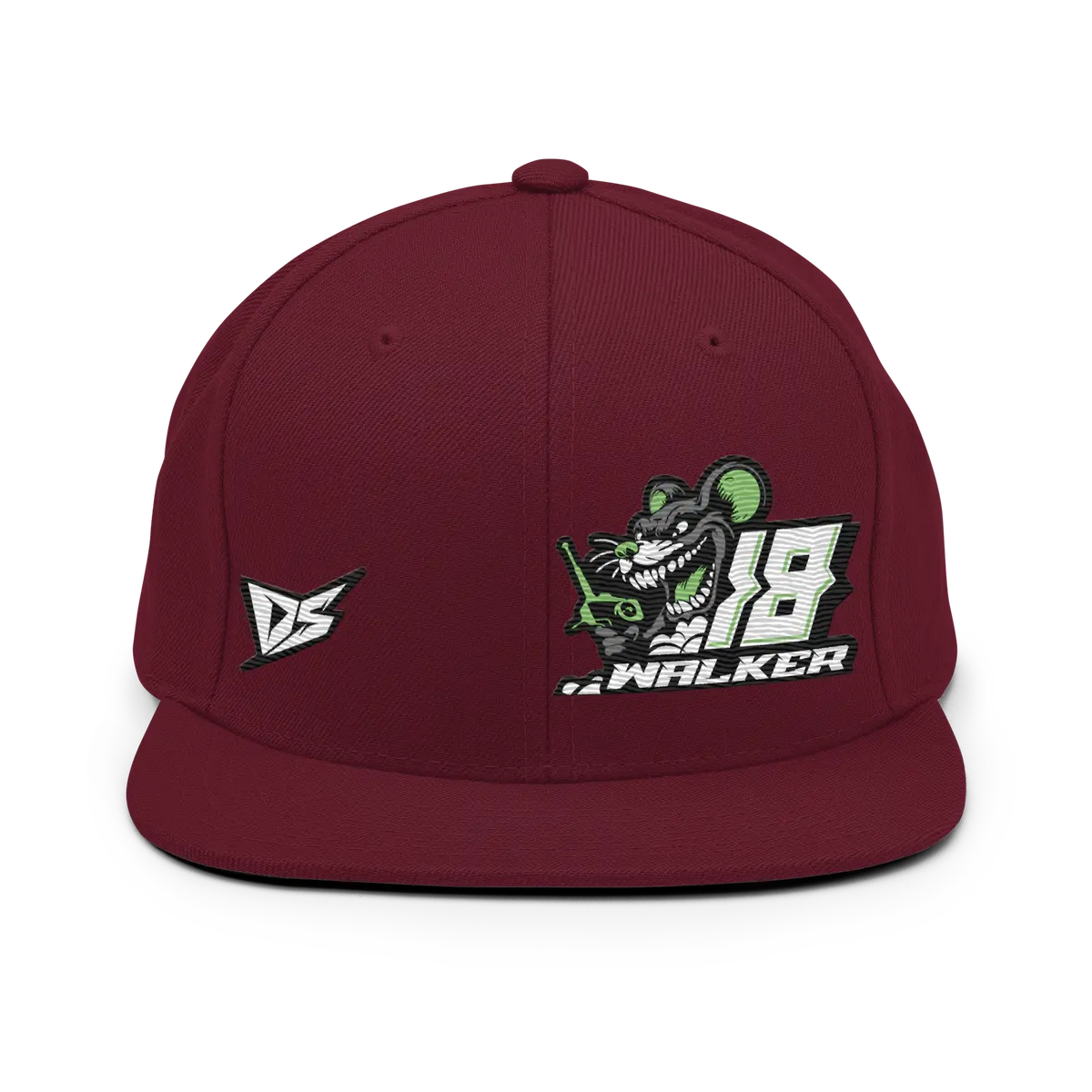 'Ready To Race' Dirt Oval Rc Racing Custom Embroidered Snapback Hat Cap V3 16
