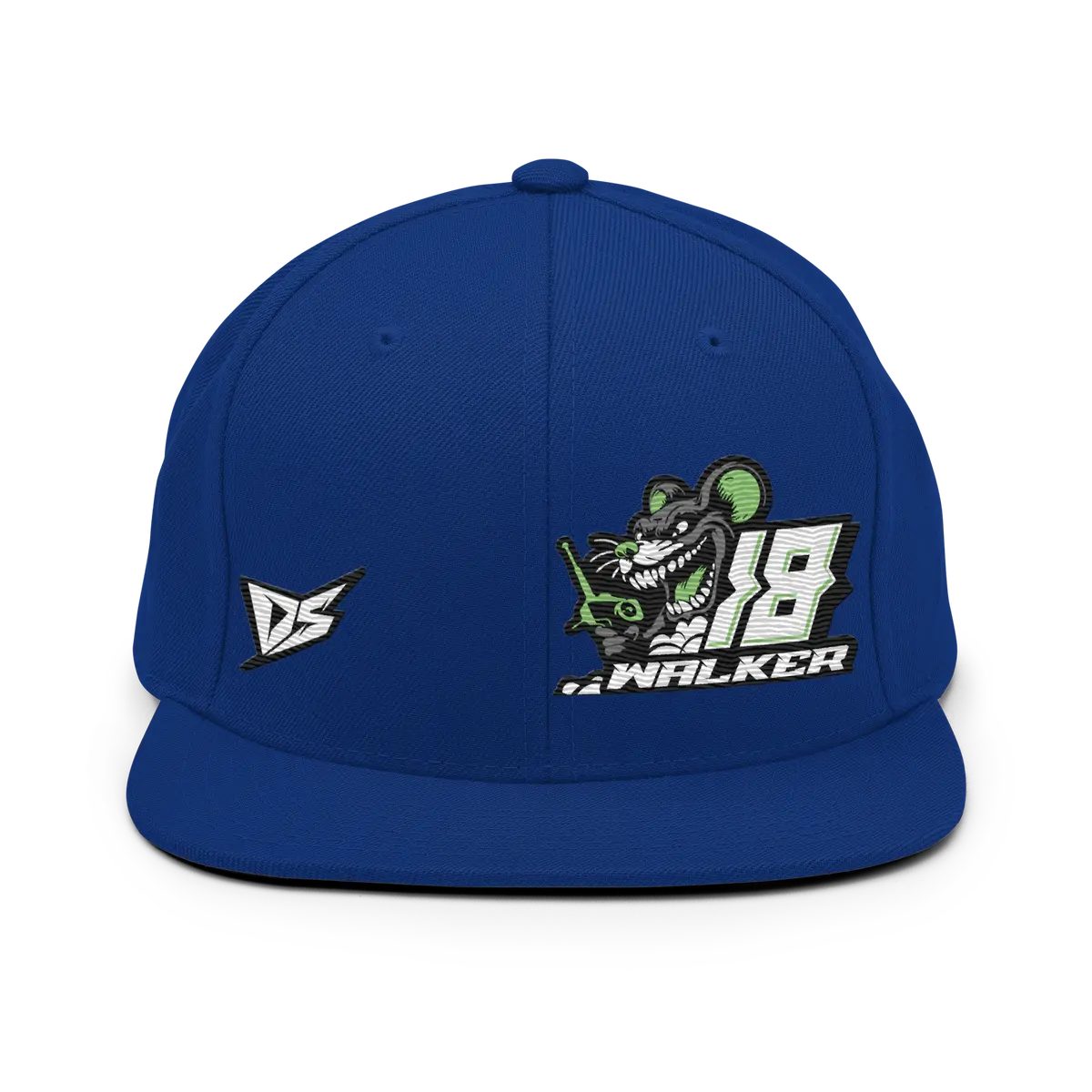 'Ready To Race' Dirt Oval Rc Racing Custom Embroidered Snapback Hat Cap V3 18
