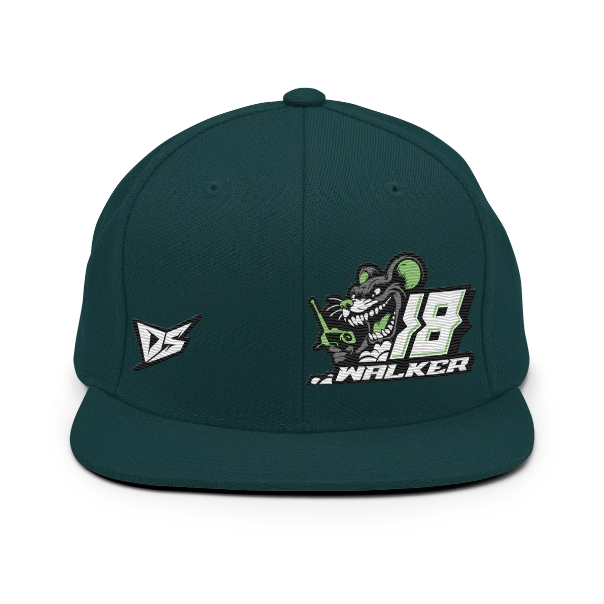 'Ready To Race' Dirt Oval Rc Racing Custom Embroidered Snapback Hat Cap V3 11