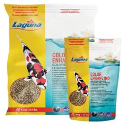 Laguna Color Enhancing Goldfish & Koi Floating Food 1