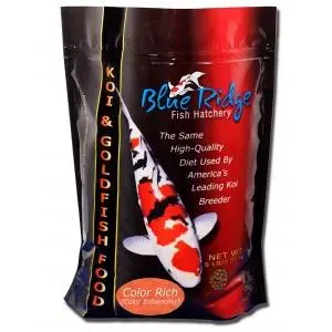 Blue Ridge Color Rich Pellet Fish Food 1
