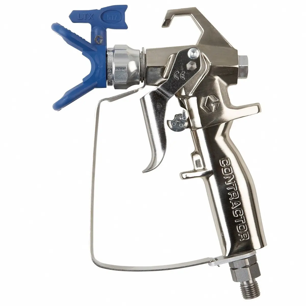 Contractor Airless Spray Gun, 2 Finger Trigger, Rac X 517 Switchtip 1
