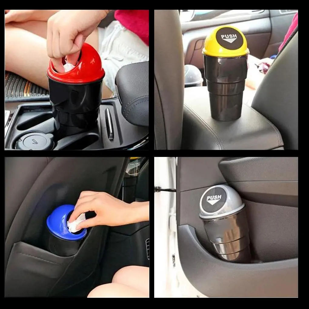 Car Garbage Can / Car Trash Can / Garbage Dust Case Holder Bin Car Trash 1