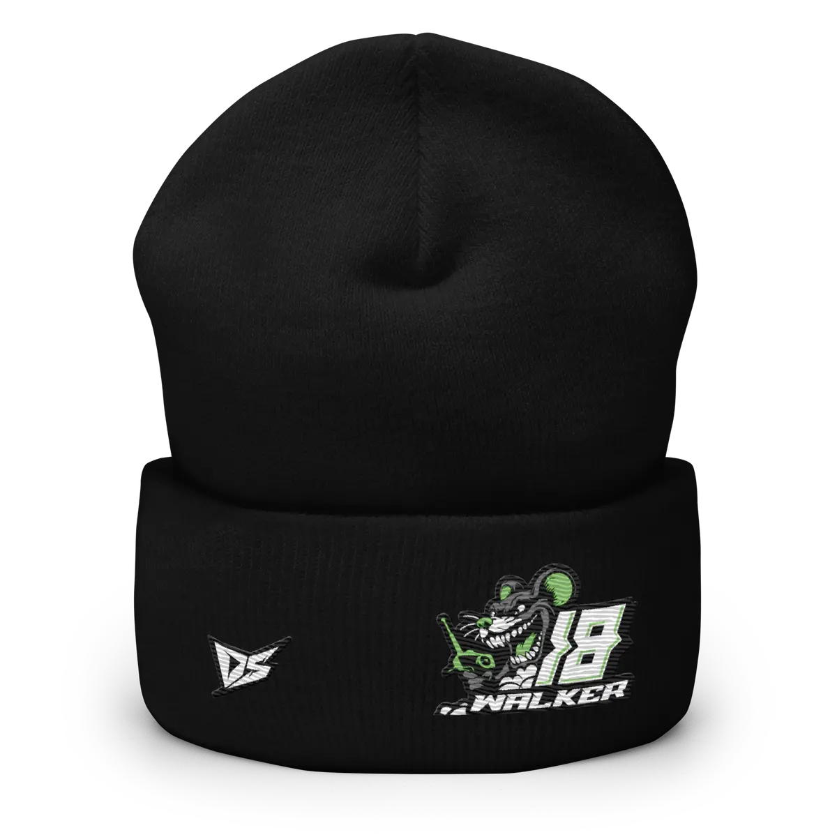 'Ready To Race' Dirt Oval Rc Racing Custom Embroidered Beanie V3 1