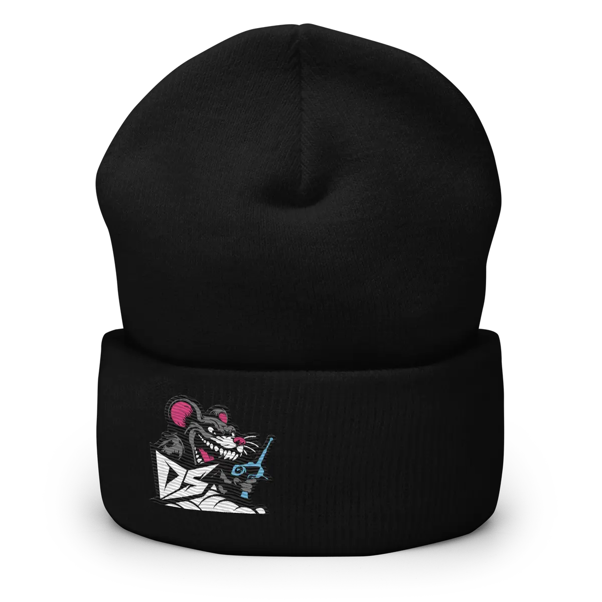 Darkside Studios Company Logo Dirt Oval Rc Racing Custom Embroidered Beanie 1