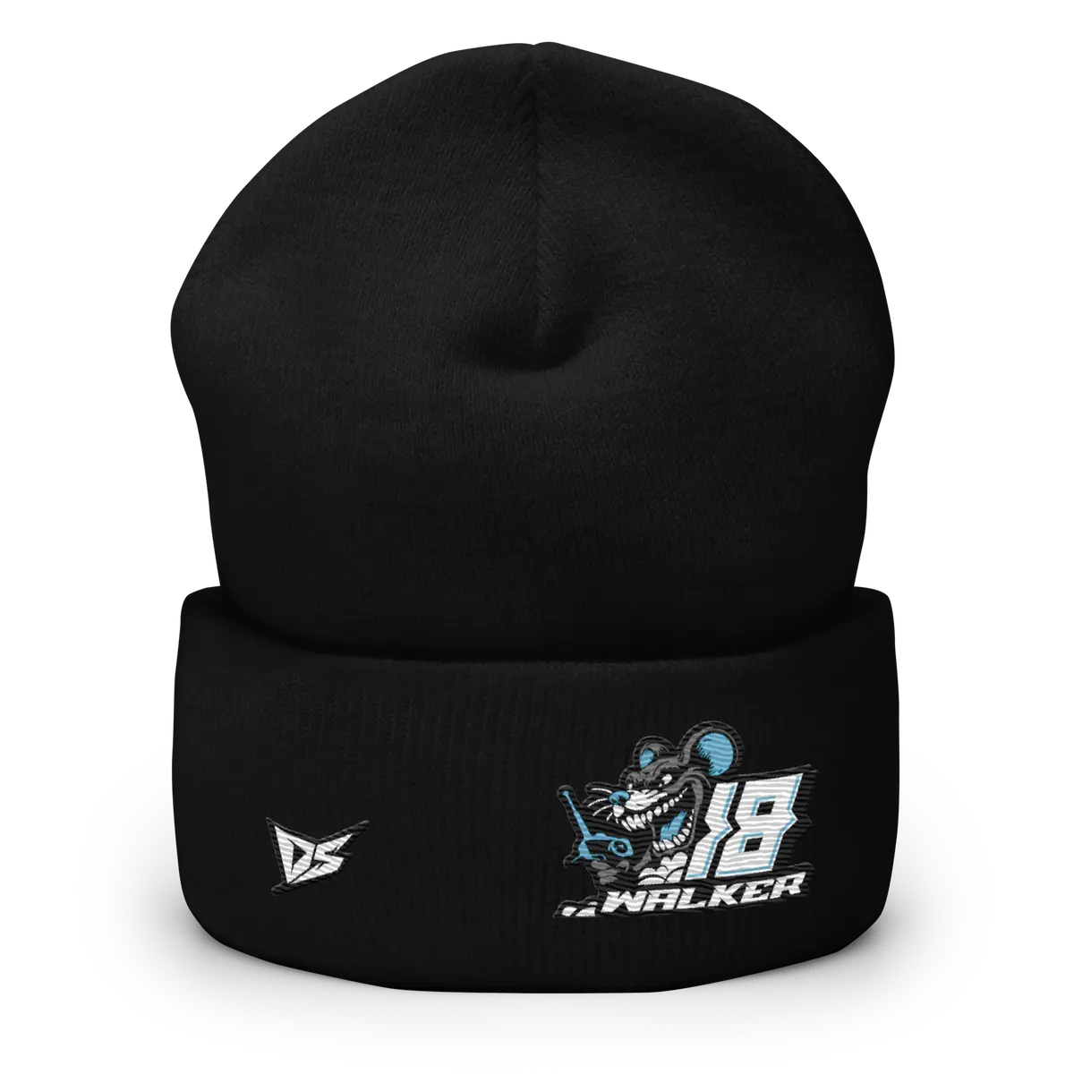'Ready To Race' Dirt Oval Rc Racing Custom Embroidered Beanie V1 1