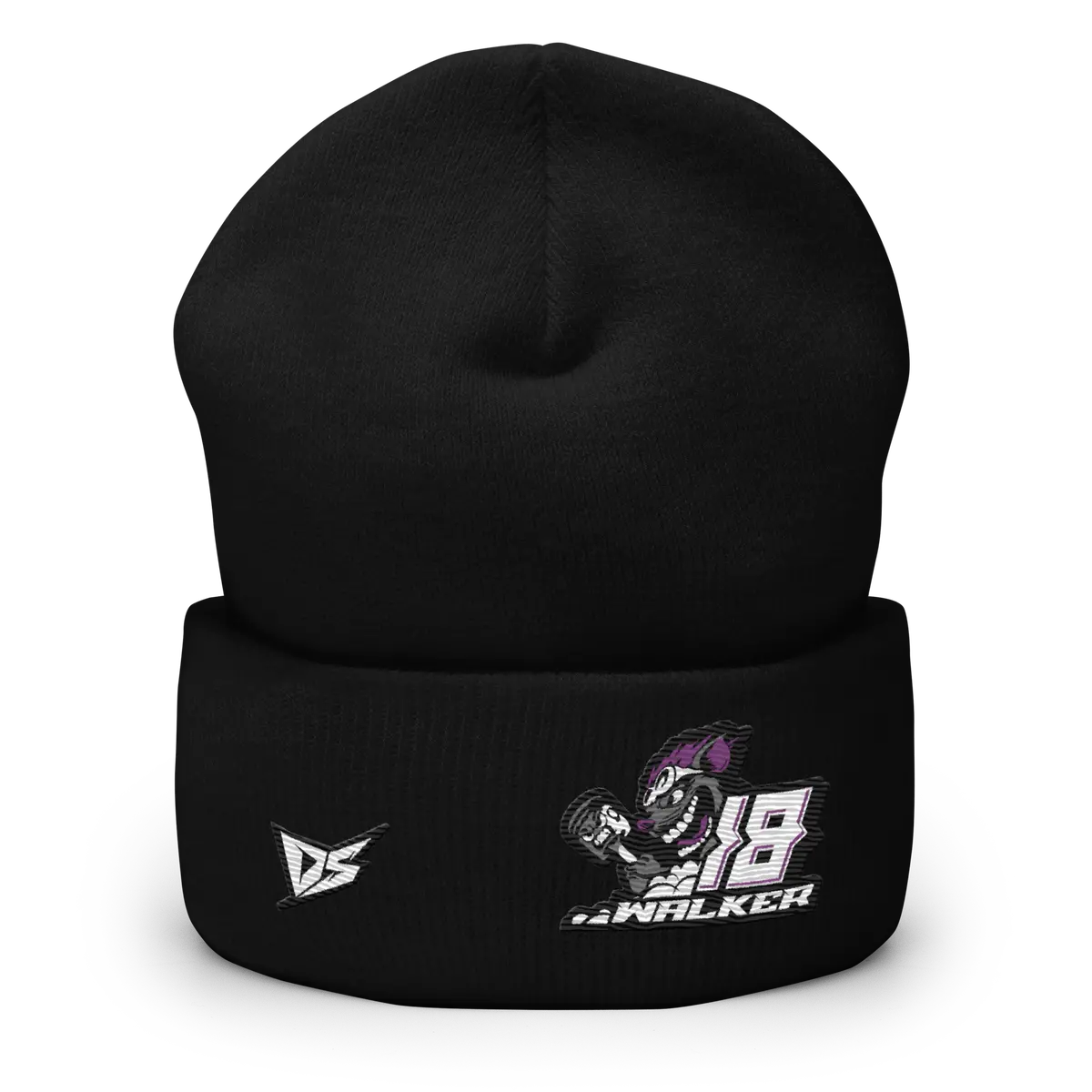 'Rat Attack' Dirt Oval Rc Racing Custom Embroidered Beanie V2 1