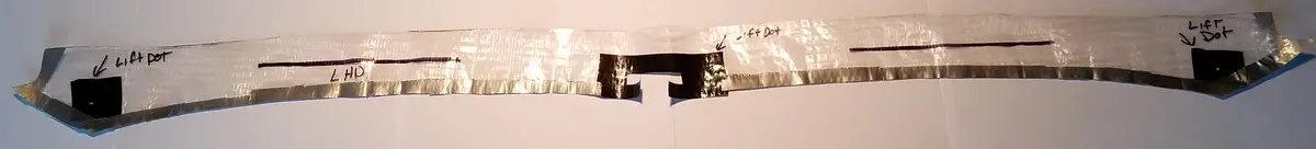 Dashboard Tonneau Fitting Template (Bugeye Only) 1