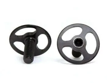 Triad Titanium Wing Screws | Black 1
