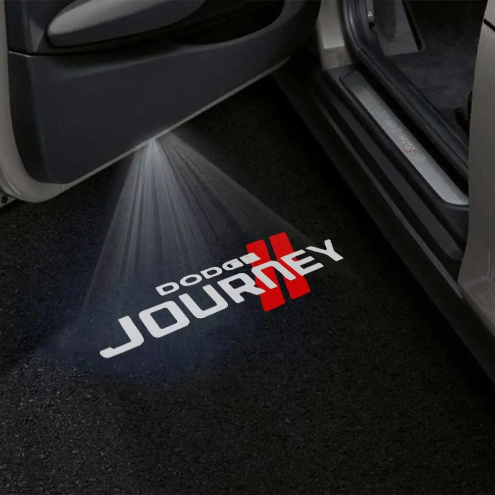 Dodge Journey Premium Door Puddle Lights Multiple Designs 2008-2020 1