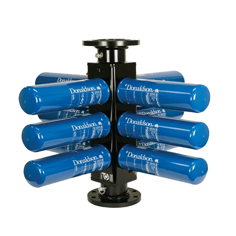 Donaldson 12 Element Filter Head Dn100 4" Ansi 150 2650Lpm 1