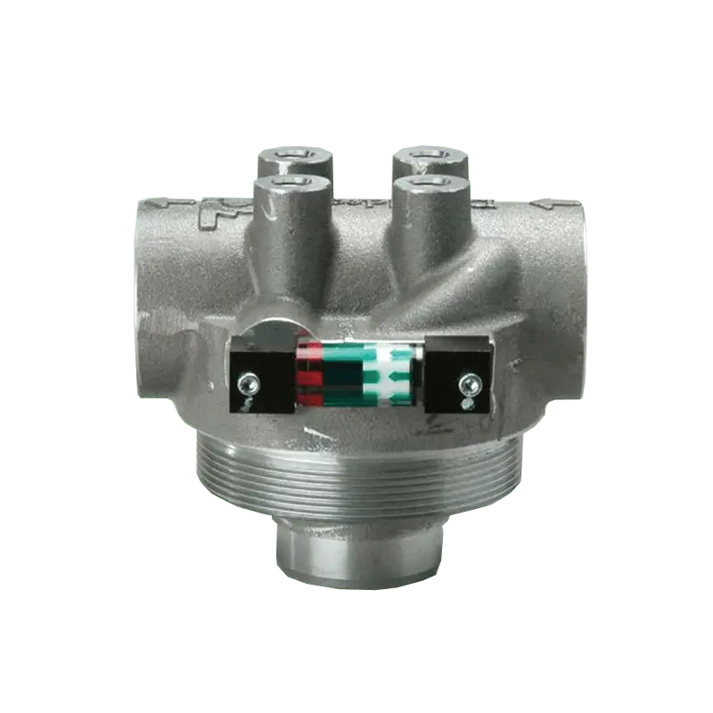 Donaldson Hp Single With Bypass Sae16 Filter Head 1