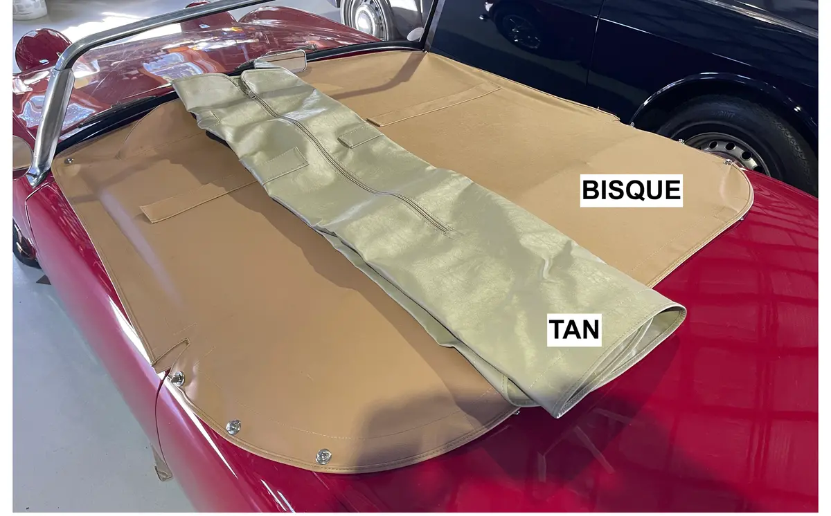 Bugeye Sprite Long Tonneau, Deluxe Supple Vinyl 8