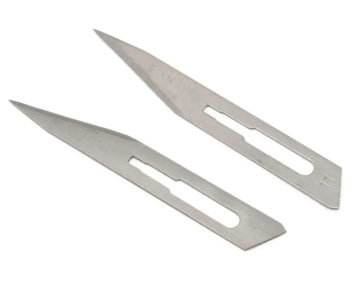 Excel #11 Stainless Steel Surgical Scalpel Blades (2) 1