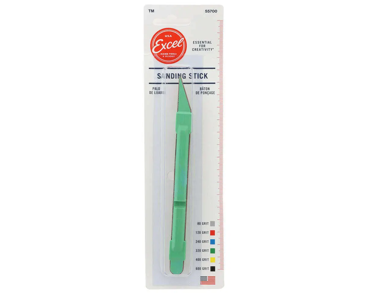 Excel Sanding Stick W/Belt (320 Grit) 1