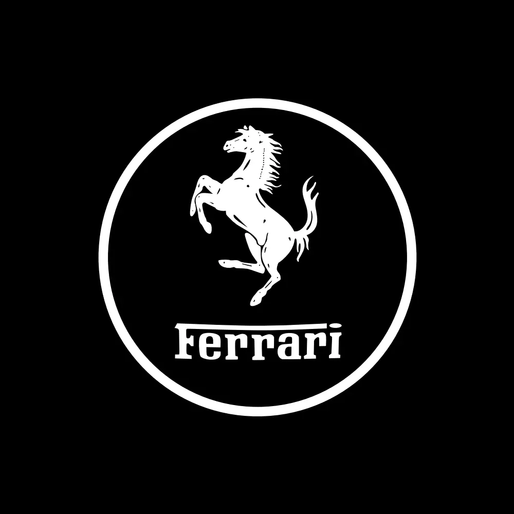 Ferrari Gtc4lusso Dynamic Dual Lens Premium Door Puddle Lights Multiple Designs 2016-2020 2