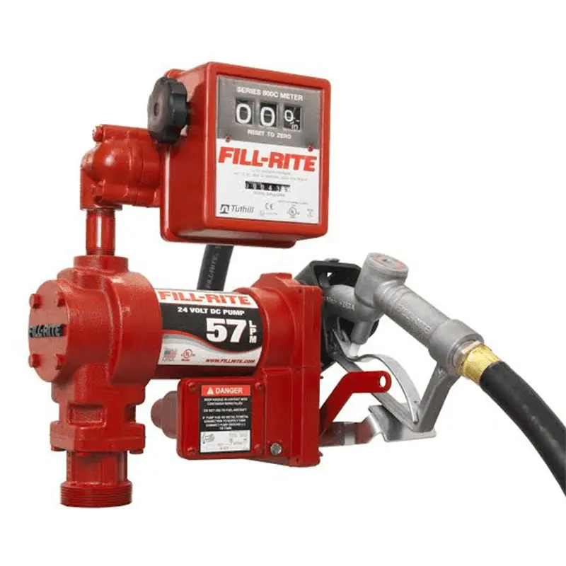 Fill-Rite 2400 Series 24V DC Fuel Transfer Pump Kit – 57 Liters Per Minute