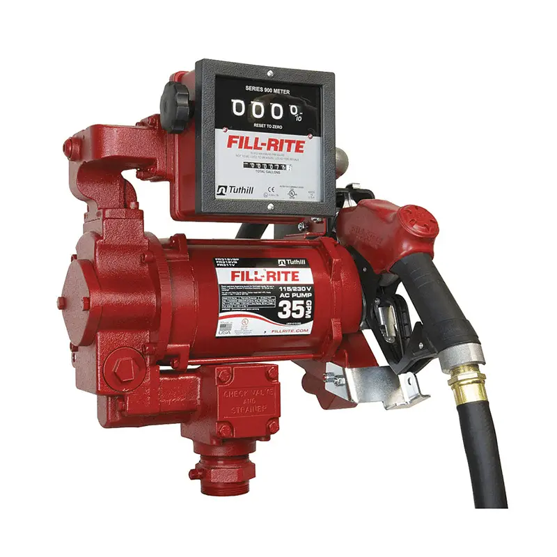 Fill-Rite 300 Series 240V AC Fuel Transfer Pump Kit – 130 Liters Per Minute