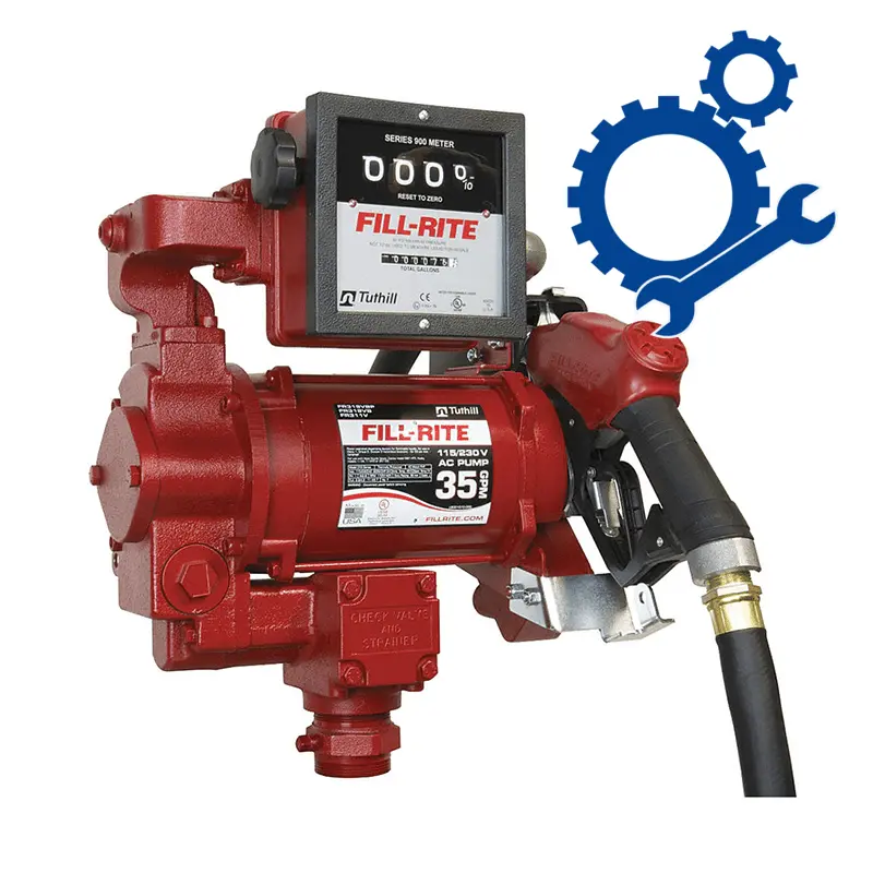 Fill-Rite 300 Series Pump Kit 240V Ac 130Lpm Rebuild Kit 1