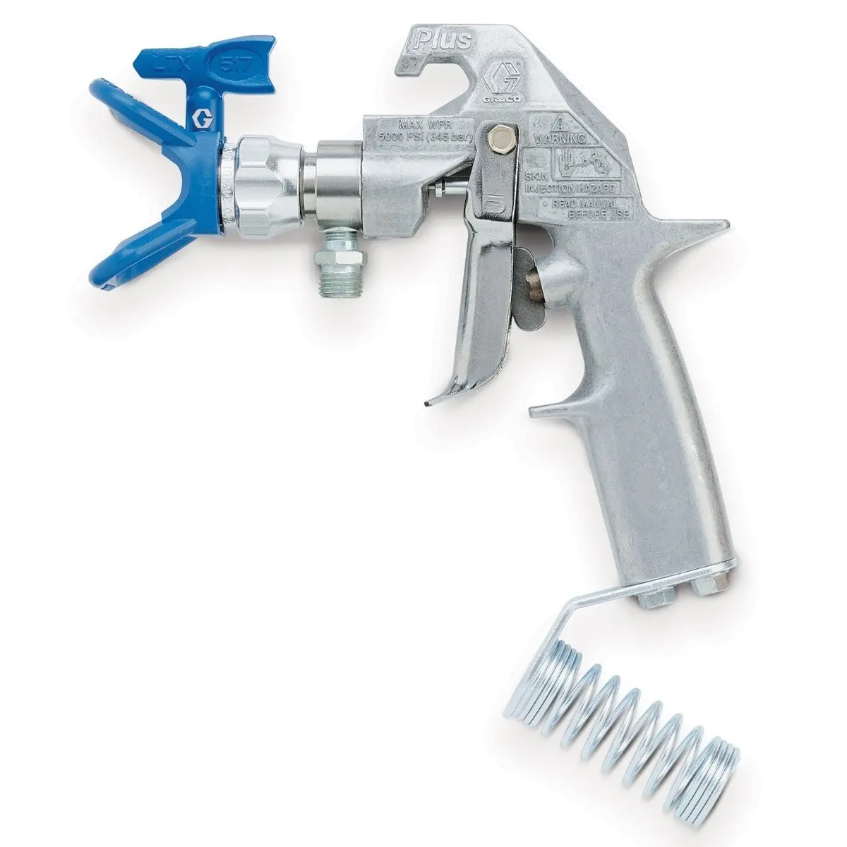 Flex Plus Airless Spray Gun, 2 Finger Trigger, Rac X 1