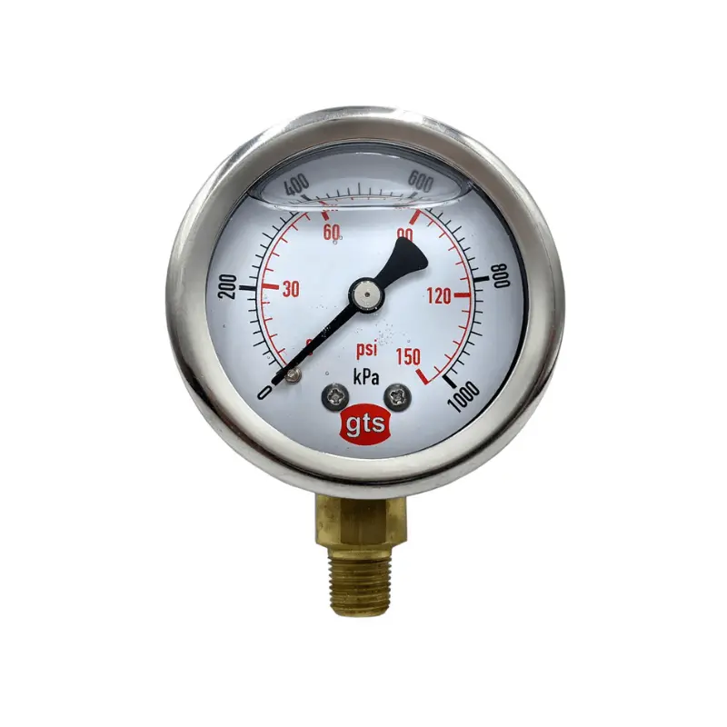 Fozmula Gts50 50Mm Bottom-Entry Pressure Gauge 1