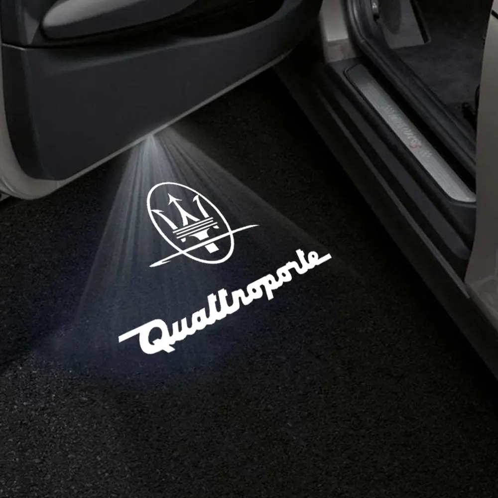Maserati Quattroporte 5Th Gen Premium Door Puddle Lights Multiple Designs 2003–2012 1