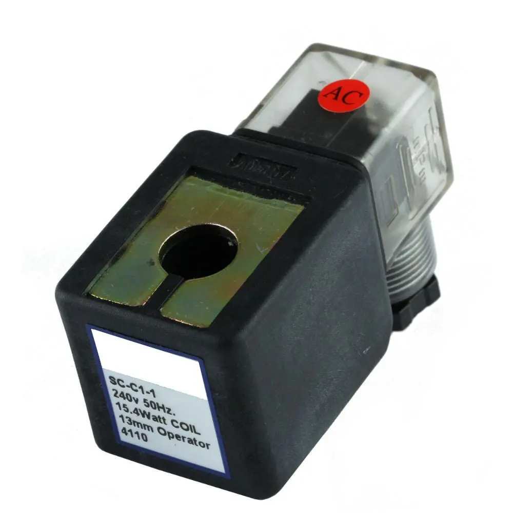 Go 12V Dc 12 W With Din Plug Solenoid Valve Coil 13.2Mm 1