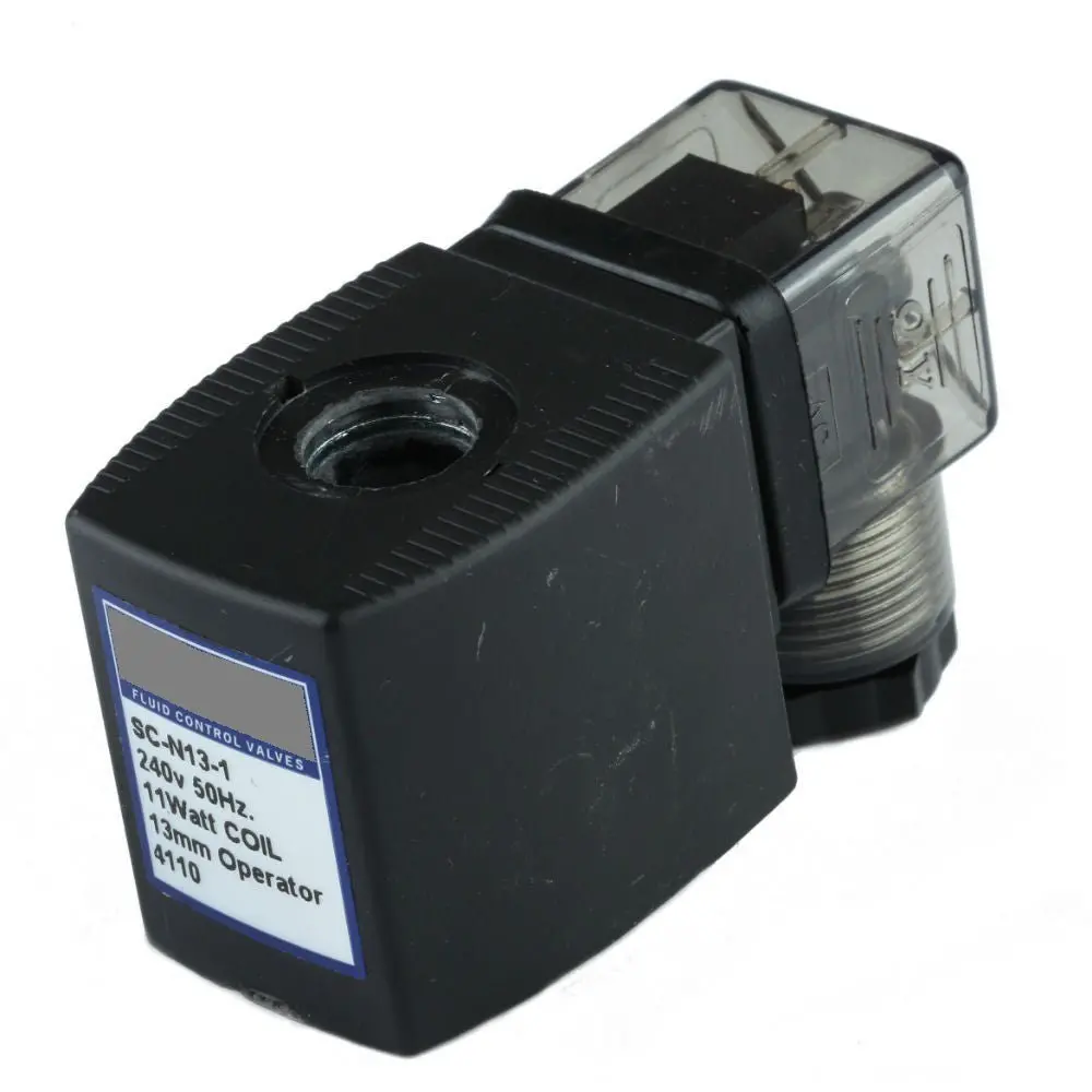 Go 12V Dc 15 W With Din Plug Solenoid Valve Coil 13.2Mm 1