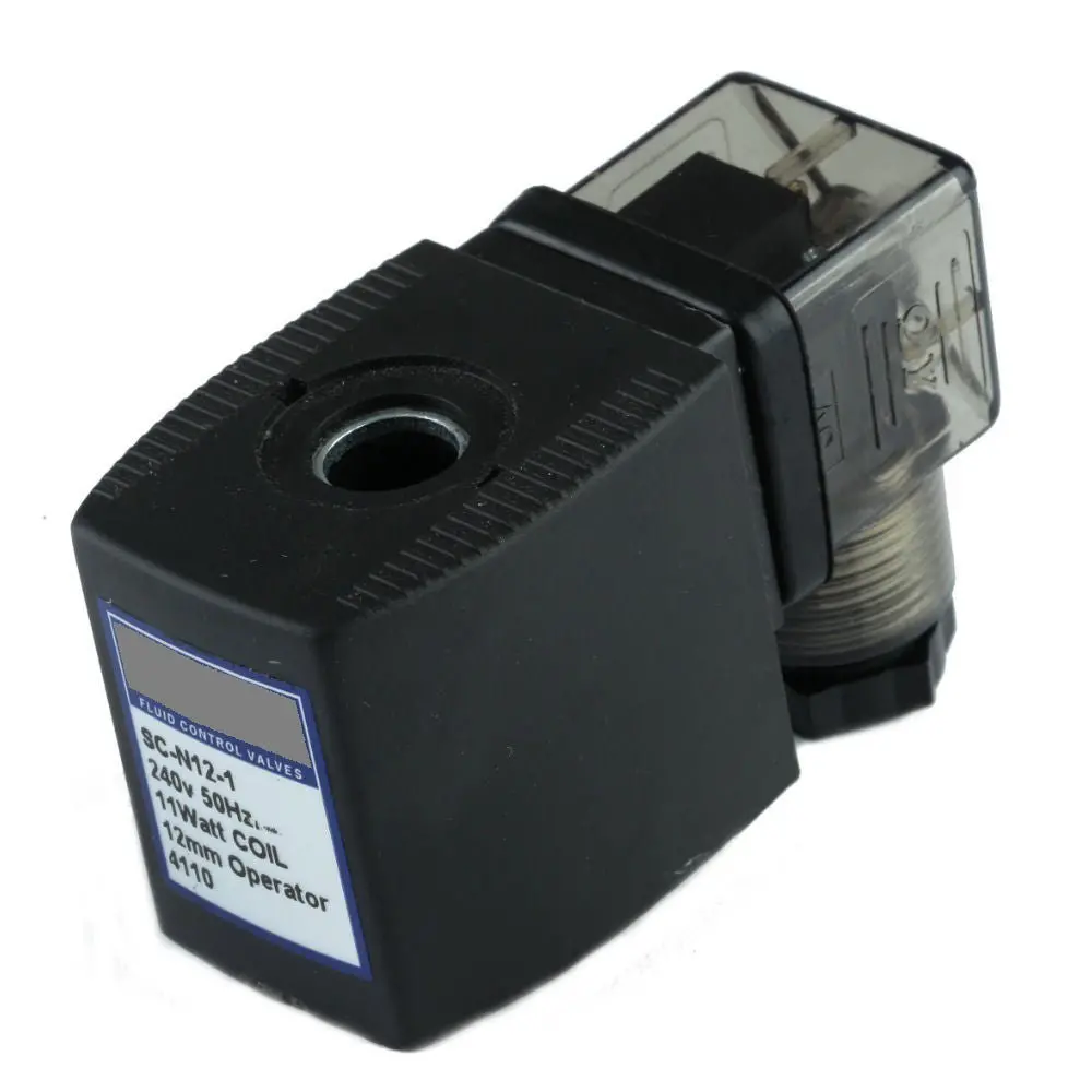 Go 12V Dc 17 W With Din Plug Solenoid Valve Coil 12Mm 1
