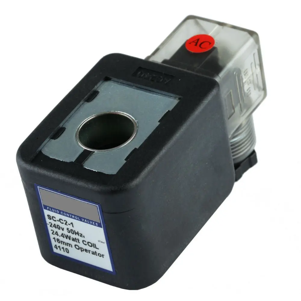 Go 12V Dc 18 W With Din Plug Solenoid Valve Coil 16.1Mm 1