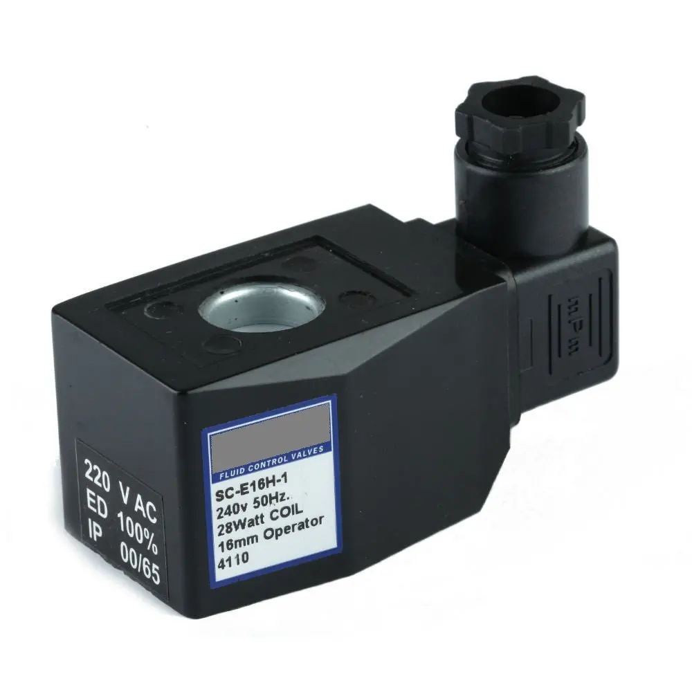 Go 12V Dc 30 W With Din Plug Solenoid Valve Coil 16Mm 1