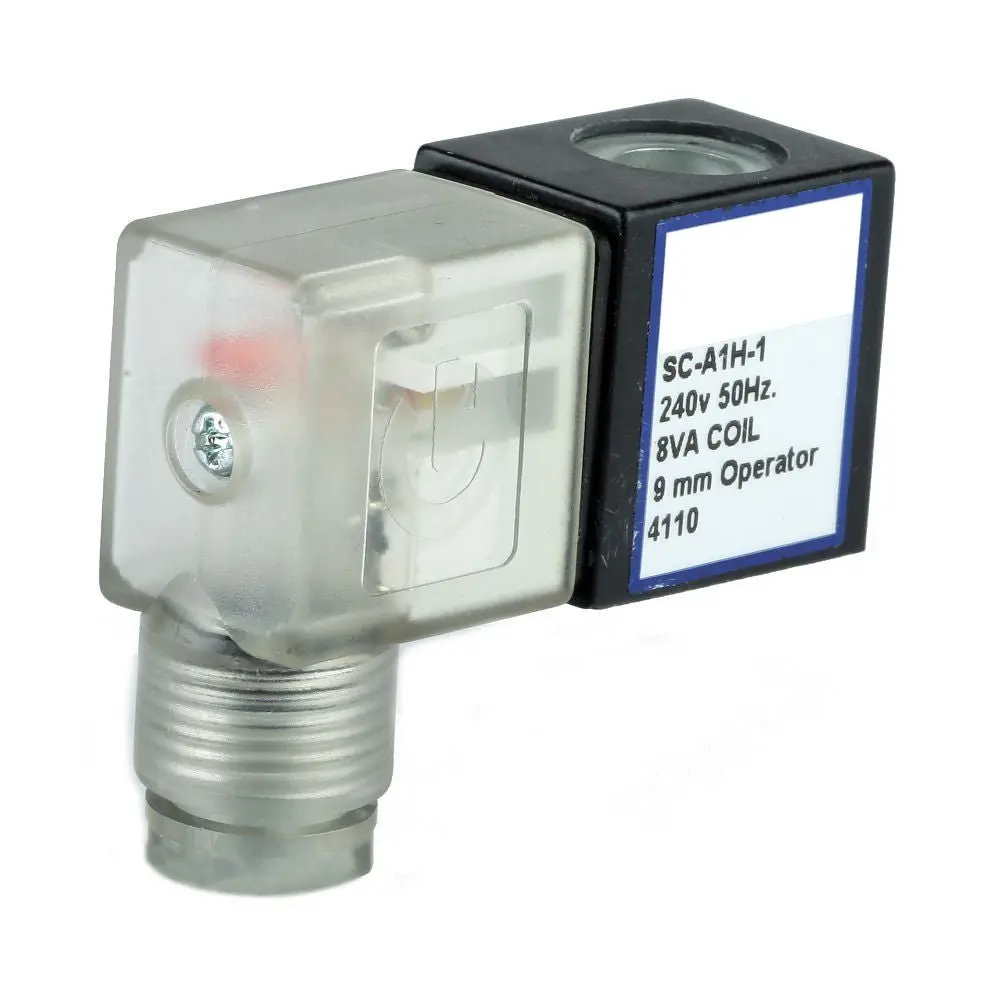 Go 12V Dc 4.8 W With Din Plug Solenoid Valve Coil 9Mm 1