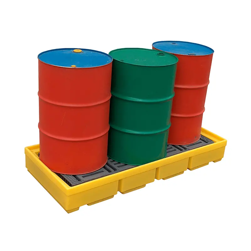 Go 3 Drum Spill Pallet Bund 1