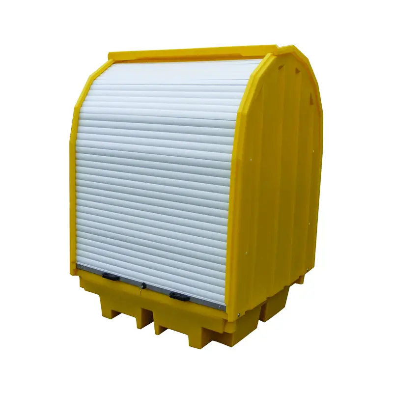 Go 4 Drum Spill Pallet Bund With Hard Cover 1