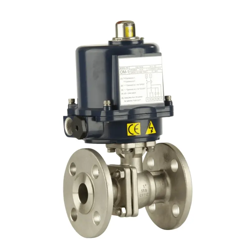 Go Ball Valves Actuated Electric Flanged Ansi 150# Full Bore Fire Safe 1