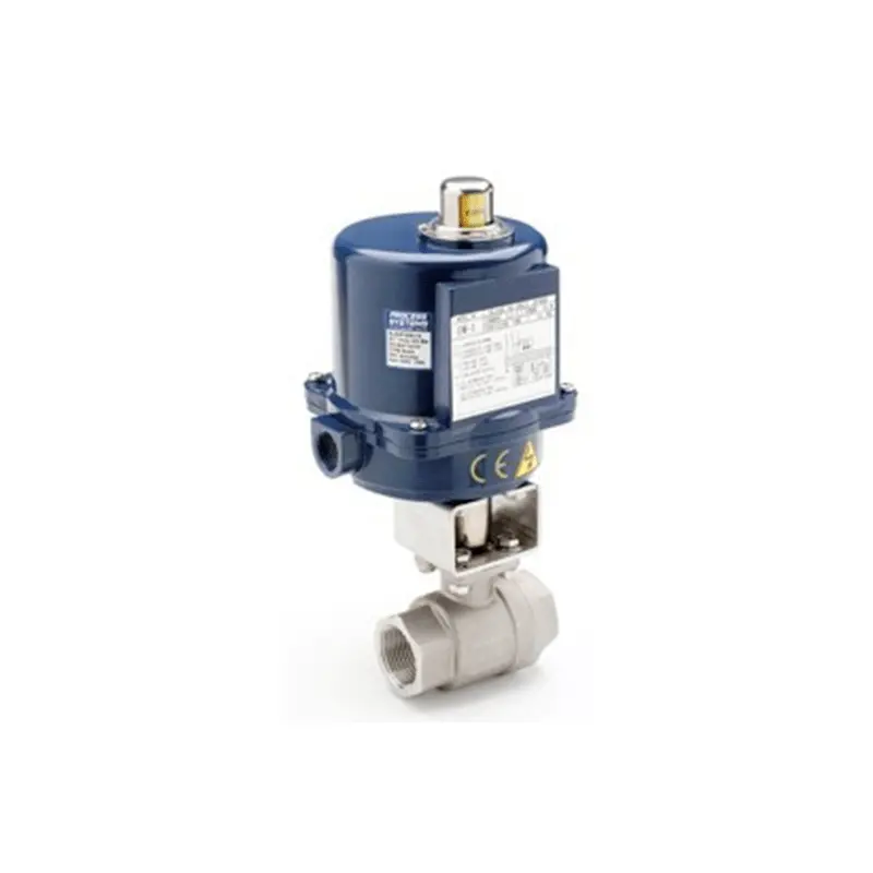 Go Ball Valves Actuated Electric High Pressure Two Piece Full Bore 316 Stainless Scr Bsp Blshpe 1