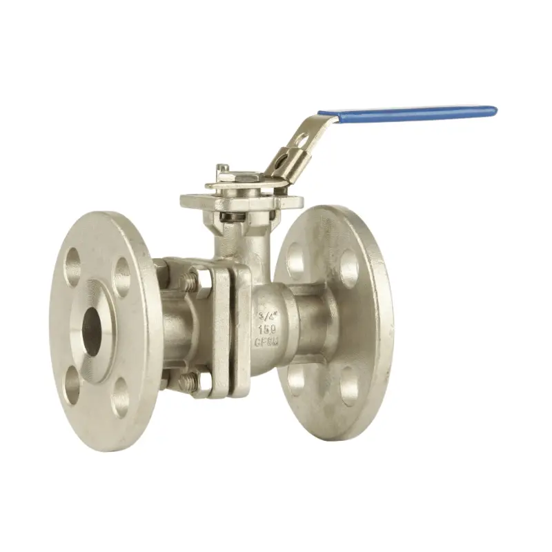 Go Ball Valves V Port 316 Stainless Full Bore 2 Piece Flanged Ansi 150 Blvfa 1