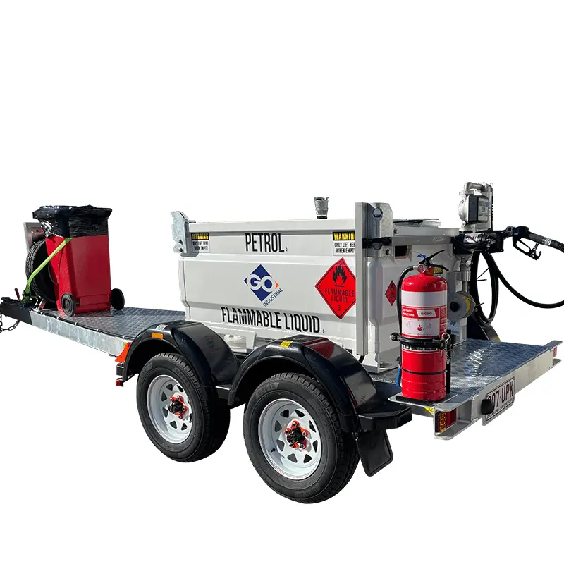 Go Fuel Trailer Self Bunded Dual Axle 500L 1