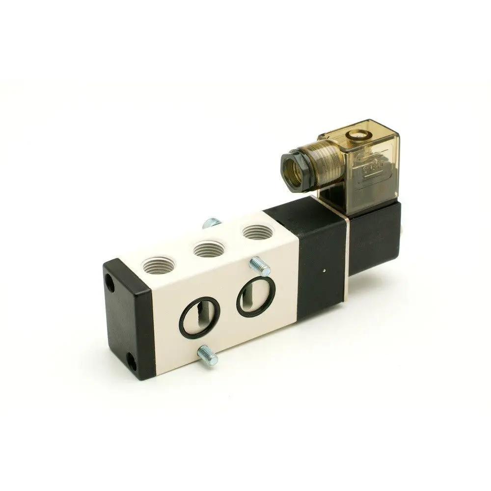 Go Namur 5 Way 2 Position Solenoid Spring Valve 1/4" 1
