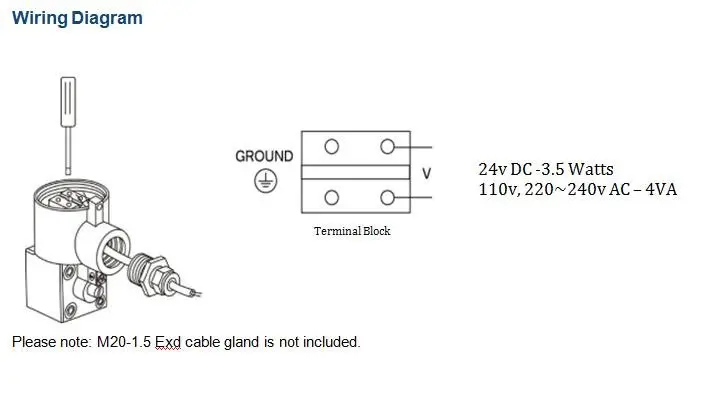 Go Namur Exd 316 Stainless 5 Way 2 Position Double Solenoid Valve 1/4" 2