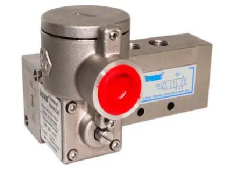 Go Namur Exd 316 Stainless 5 Way 2 Position In Line Solenoid Spring Valve 1/4" 1