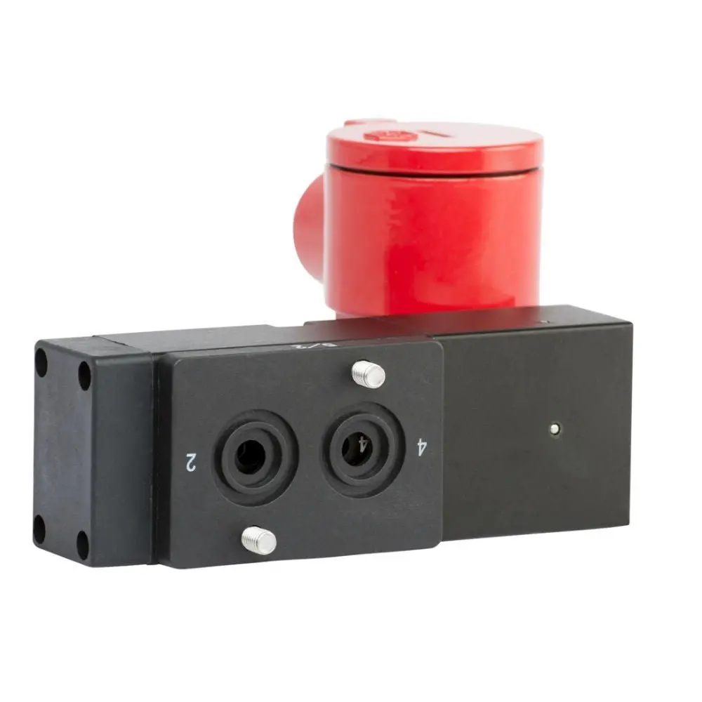 Go Namur Exd 5 Way 2 Position Solenoid Spring Valve 1/4" 1
