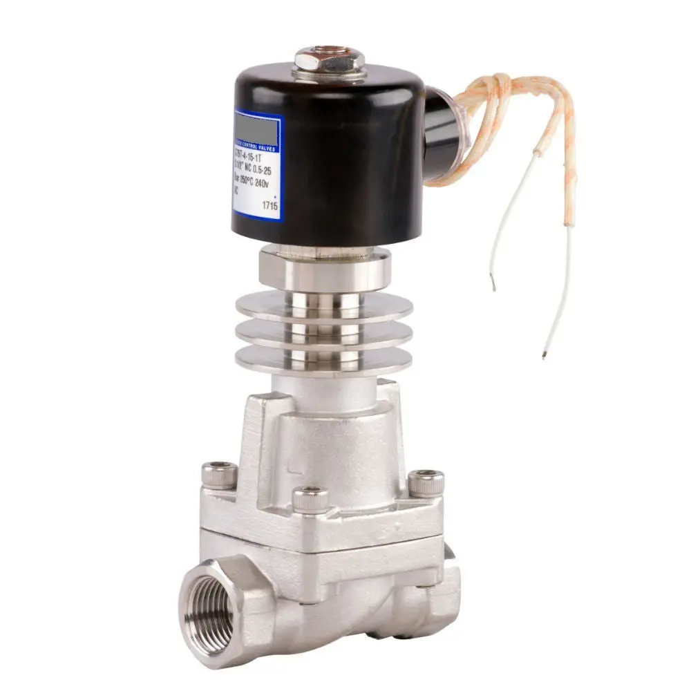 Go S75t 304 Stainless Very High Temp Normally Closed Solenoid Valves 1
