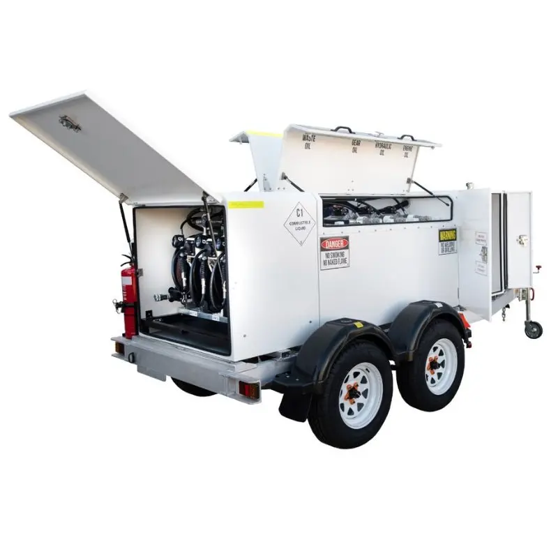 Go Service Trailer Self Bunded Low Profile Dual Axle 1